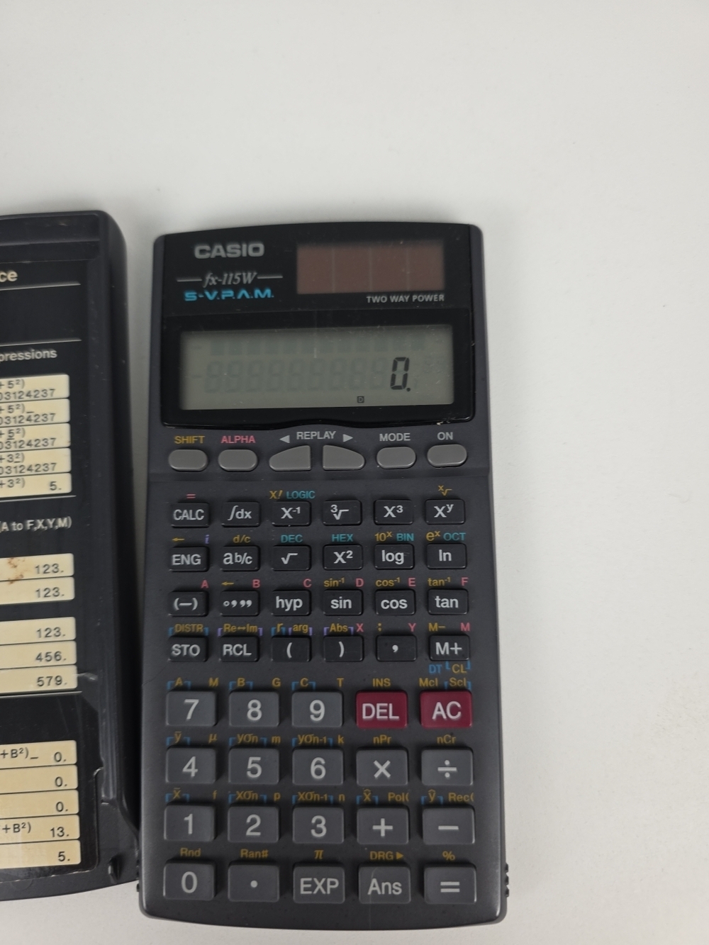 Casio fx-115W Scientific Calculator - Black